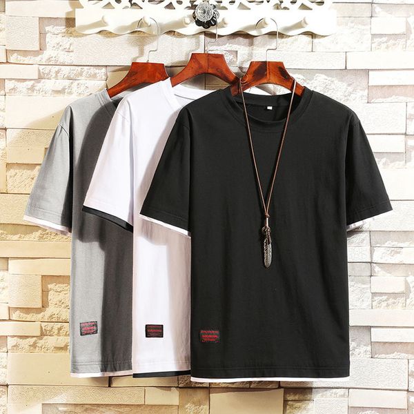

design summer t shirt men short-sleeve tee slim fit mens shirts fashion style tshirt casual t-shirt clothes kg-120, White;black