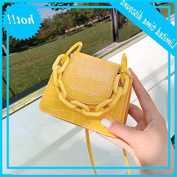 

mini small square crossbody tas mode new quality pu learn women handbag crocodile pattern chain shoulder messenger bags
