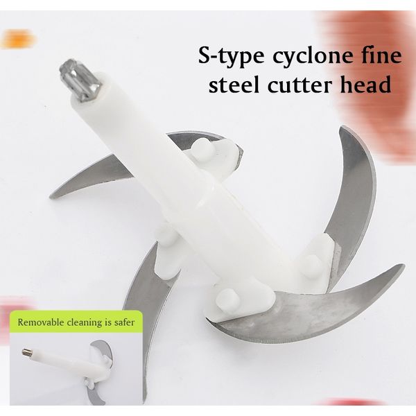 

saengq 2l capacity meat grinder food chopper stainless electric kitchen electric chopper meat grinder shredder f bbynoj