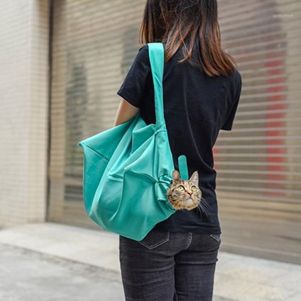 

cat carriers,crates & houses pet carry tote bag outdoor travel sling carrier for puppy dog cats hands shoulder pouch and small1