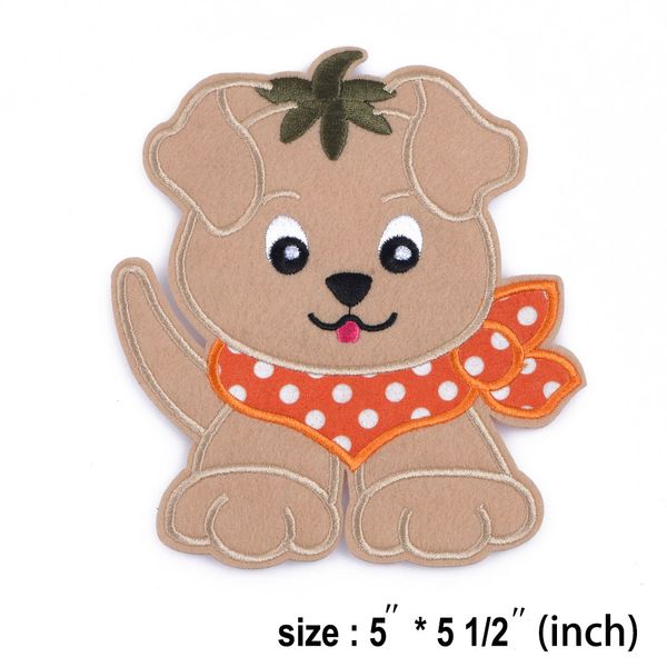 

stock or customize animal personalized bear embroidery patch clothing, White;pink