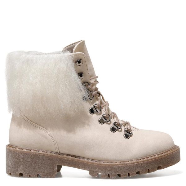

boots season nubuck fur women's material is hand made comfortable daily use, Black