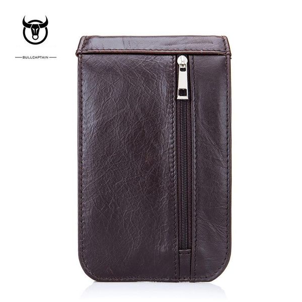 

waist bags 2021 genuine phone leather packs fanny pack men cigarette purse male belt bag casual mobile