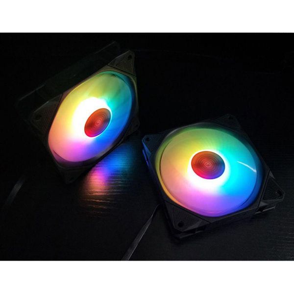

lapcooling pads 2021est pc deskcomputer cooler silent fan case rgb mute magic color change with controller