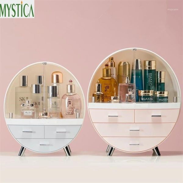 

bathroom storage & organization home fashion drawer makeup box brush lipstick holder deskacrylic jewelry cosmetic skin care organizer ra