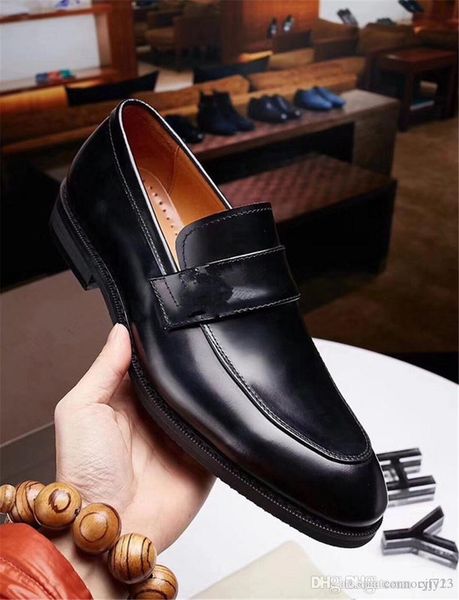 

a1 italian men genuine leather dress shoes new blue black buckle wedding prom shoes man breathable shoes loafers