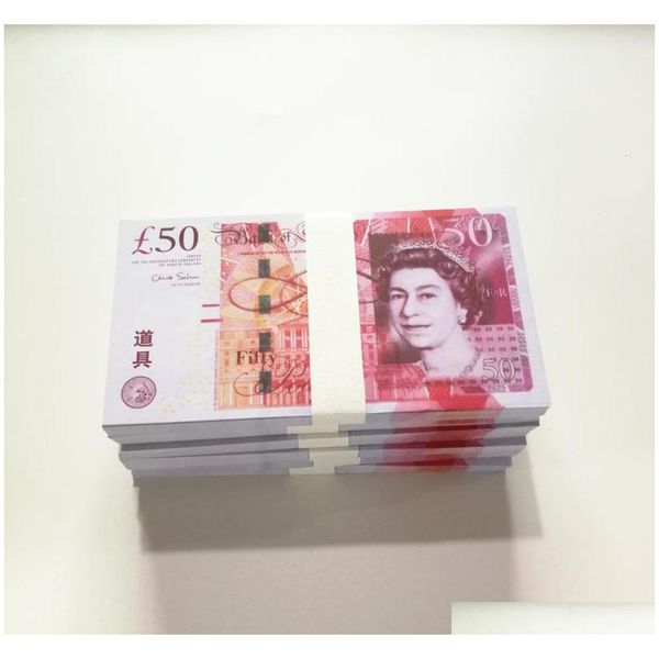 

british currency 50 pound fake money billet children play money 50uk movie qylrhl ppshop01