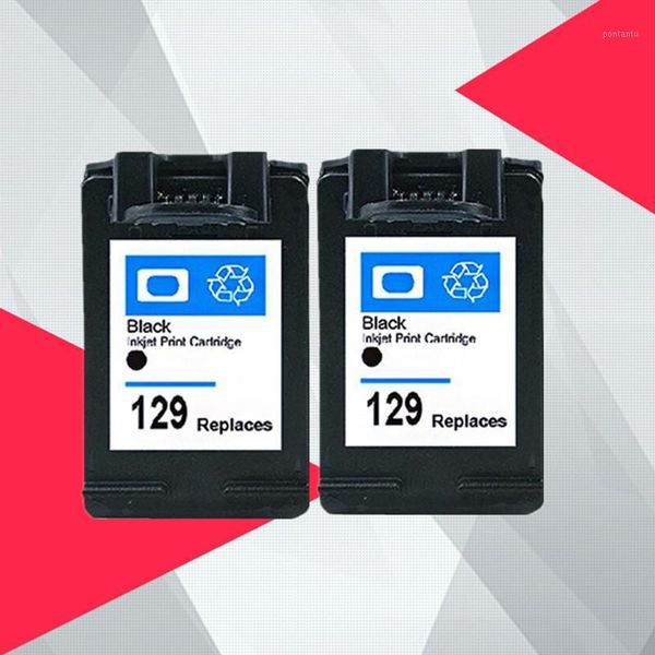 

ink cartridges 2 black compatible for 129 135 posmart c4140 c4150 c4170 c4173 c4175 c4180 c4183 c4188 c4190 cartridge 129xl1
