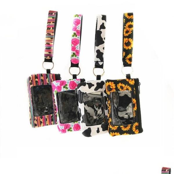 

8pcs new arrival 4 style neoprene card pocket keychain mini neoprene woman change handbag wi jllgmi soif