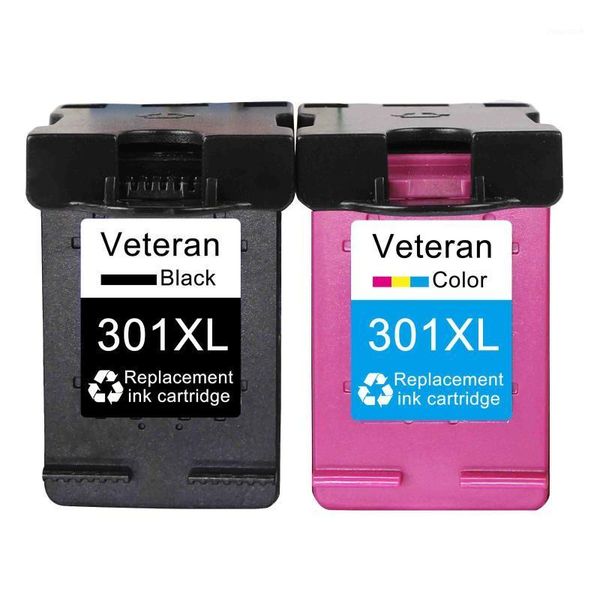 

ink cartridges veteran 301xl re-filled cartridge compatible for 301 xl deskjet 3510 3050 2050a 2542 2511 1010 1051 envy 4500 5530 46301
