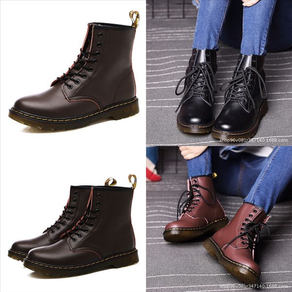 

7cbzt нижние днища красные новые сапоги марка женская кожаная ботинка мода прибытие натуральные кожа женщины ботинки горячая пара бренд, Black