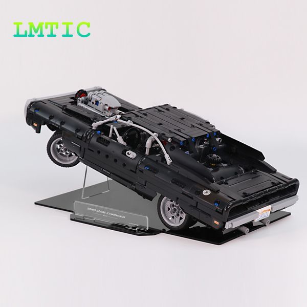 

the acrylic display stand for 42111 techni dom's dodge charger car model building blocks toys for children(display stand only) q1215
