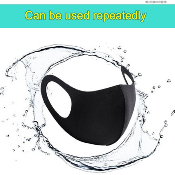 

washable reusable polyester 80pcs prevention mouth anti-dust muffle breathable anti pollution health mask