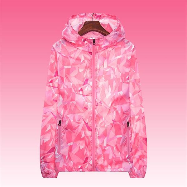 

windbreaker jackets women ugly pattern summer coats plus size casual sunscreen clothing quick dry ultrathin rainproof 4xl, Black;brown