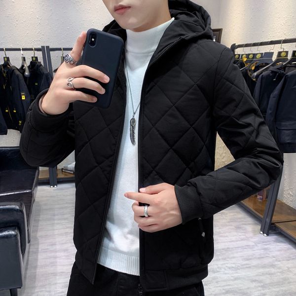 

2020 new jacket men's autumn and winter fashion parkas clothes thickening and fleece cardigan tooling men's size m-4xl, Black;brown