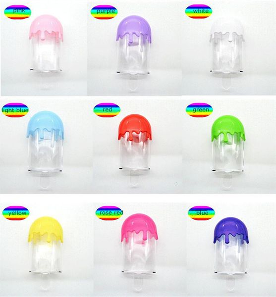 

acrylic transparent melting ice cream 3d fake mink eyelashes diy custom fashion empty packing box selling