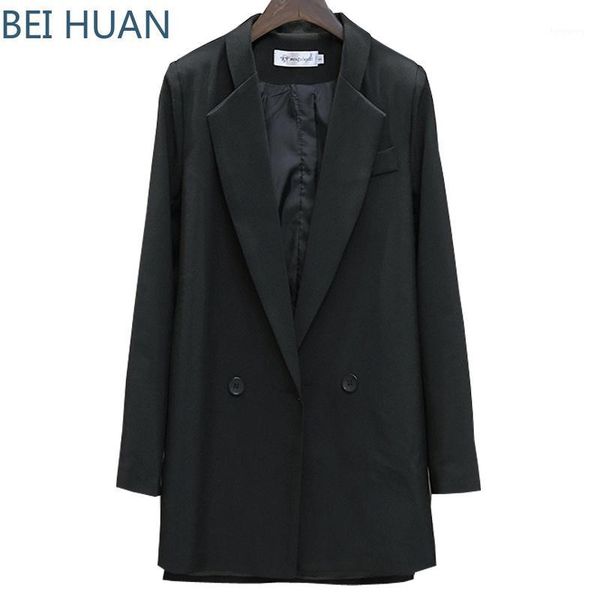 

2019 sale polyester full regular no blazer women jaqueta feminina vadim suit jacket women's new versatile loose small blazers1, White;black