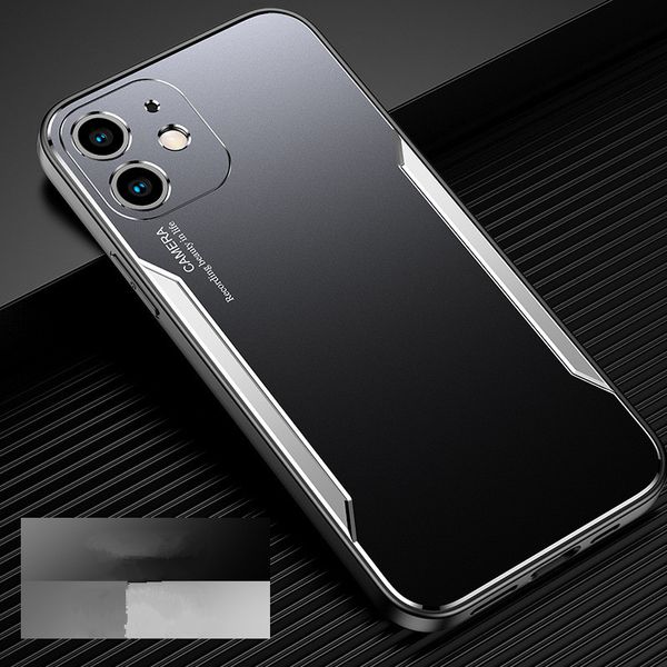 100% Yeni Metal Blade Telefon Kabuk Kılıfları iPhone 13 12 Mini 11 Pro Max XR X XS 7 8 6 S Artı Samsung Galaxy S21 S21ultra