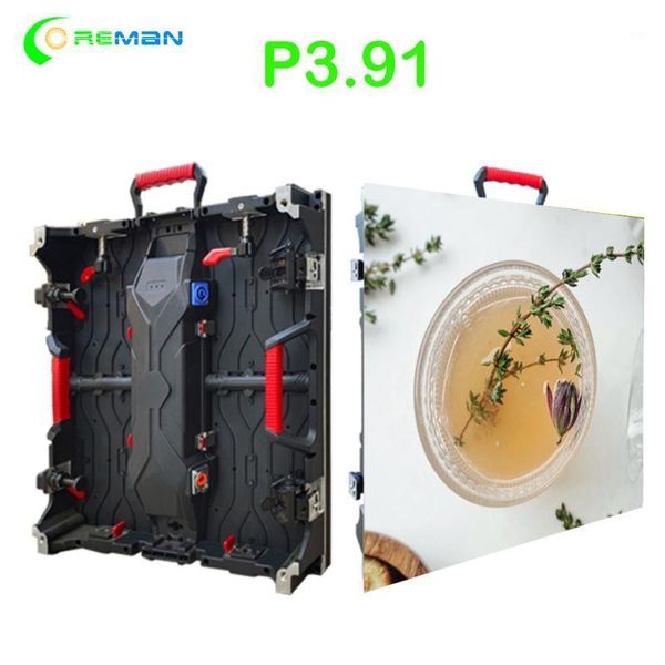 

p3.91 video led tv panel screen good advertising board backlight led tv indoor 500x500 cabinet screen1