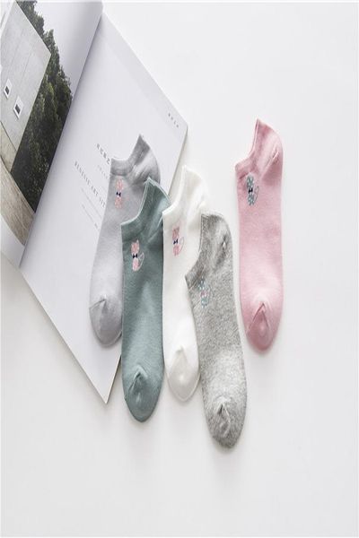 

spring and summer cartoon kitten cotton women socks fashion casual lady socks spring and casual wmtdzy xhlove, Black