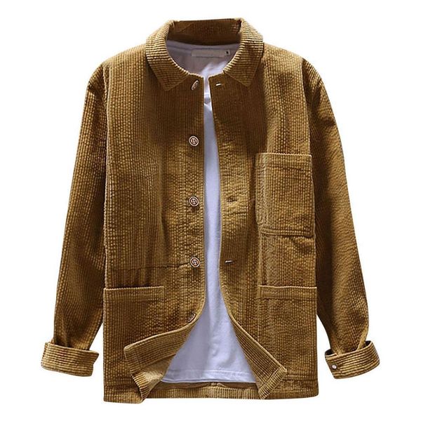 

men coats jackets spring autumn solid color long sleeve thin s-lim jackets turn down collar buttons pockets coat mens jackets, Black;brown