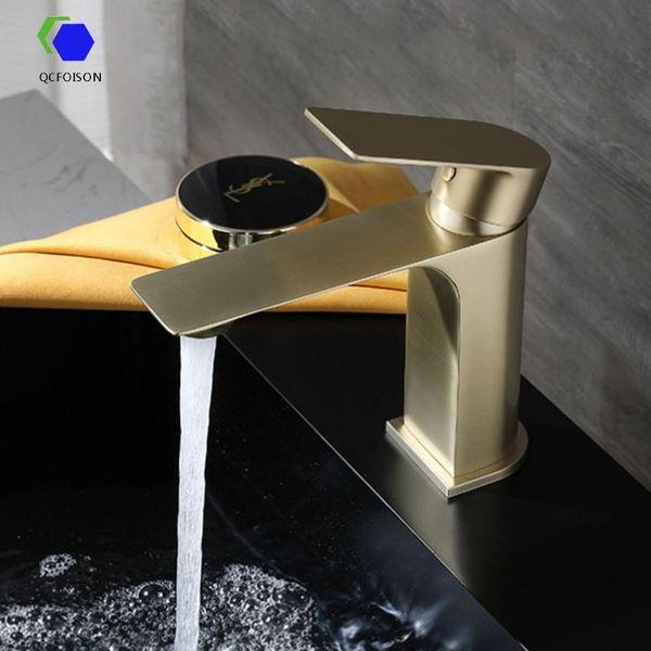 

bathroom sink faucets qcfoison toilets health washsink brass rainwater tap vessel silver fixture gold water basin mixer
