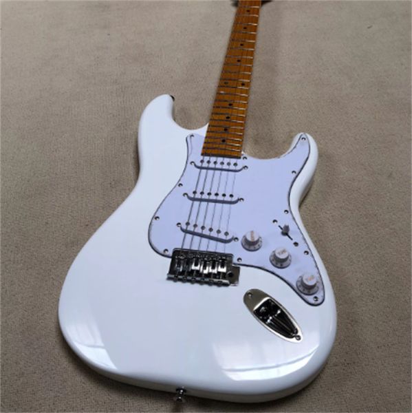 

white fashion electric guitar 22 pack special price,factory customized, color selectable guitars guitarra