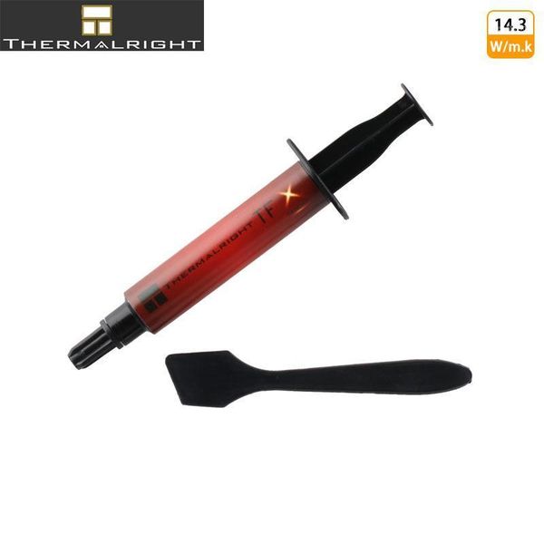 

thermalright tfx 2g 6.2g 14.3w/m.k cpu gpu heat sink cooling cooler radiator fan thermal grease composite grease silica1