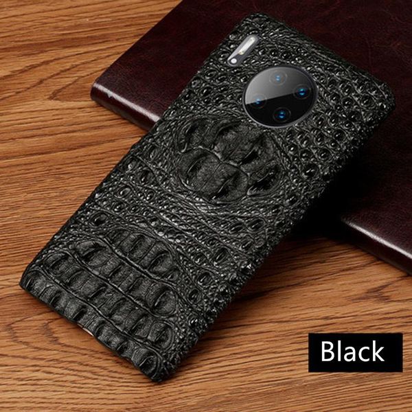 

роскошная натуральная кожа crocodile head case для huawei mate 9 10 20 30 pro p10 20 30 pro honom 9x 20 wmtcqa loveshop01