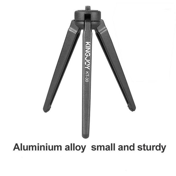 

kt-30/m5 aluminum mini tripod for phone camera stand with ball head mobile smartphone holder tripod flexible for digital dslr1