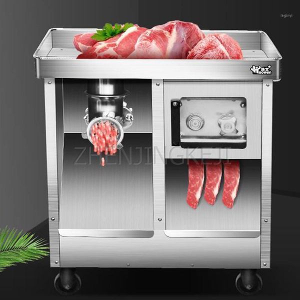 

meat grinders 200v grinder commercial home large multifunction stainless steel electric enema ground vegetables supermarket mincer1