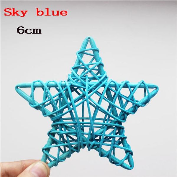 

15 шт. 6 см прекрасная ротанга звезда sepak takwaw рождественские день рождения дома свадебные вечеринки украшения diy украшения ротанга мяч