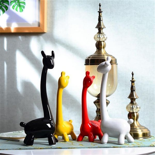 

animal figures multiple colors ceramic modern ornaments lukcy wedding gift home furnishing decoration a $1