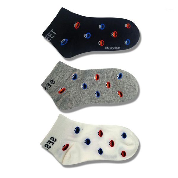 

black white grey solid color cartoon woman socks thin sweat-absorbent boat socks invisible breathe non-slip short1