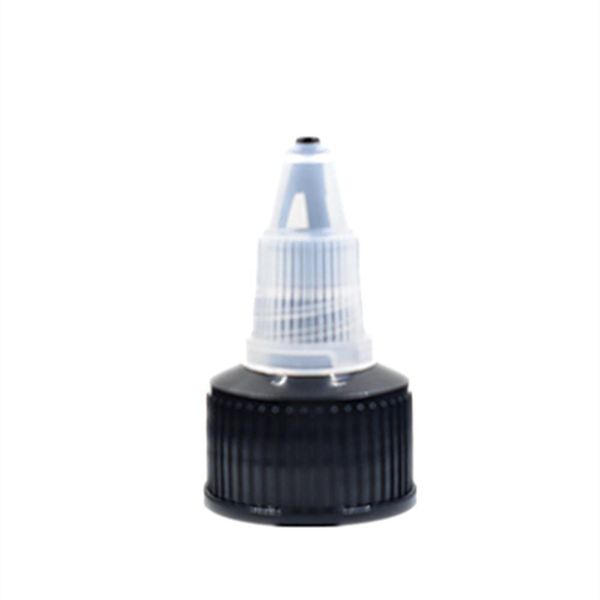 

30ml пустой ясный / синий цилиндр пластиковые бутылки бутылки домашних животных с черной открытой открытой крышкой х 10 wmtjnn