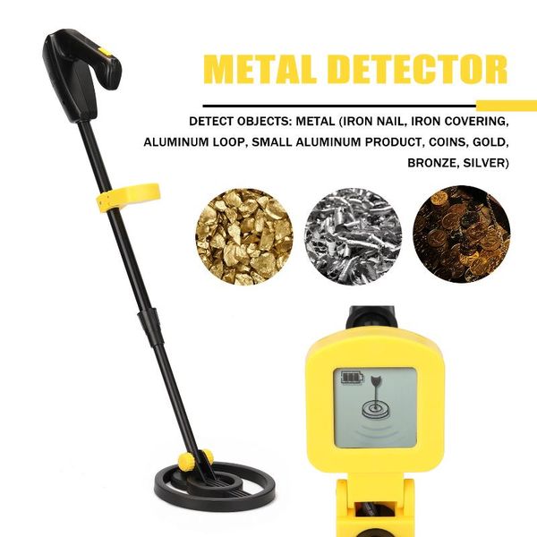 

metal detectors detector underground gold length adjustable treasure silver jewelry seeker portable