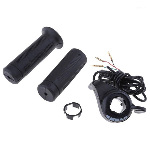 

7/8" twist throttle hand grip & cable & led battery indicator for 24v e-bike1