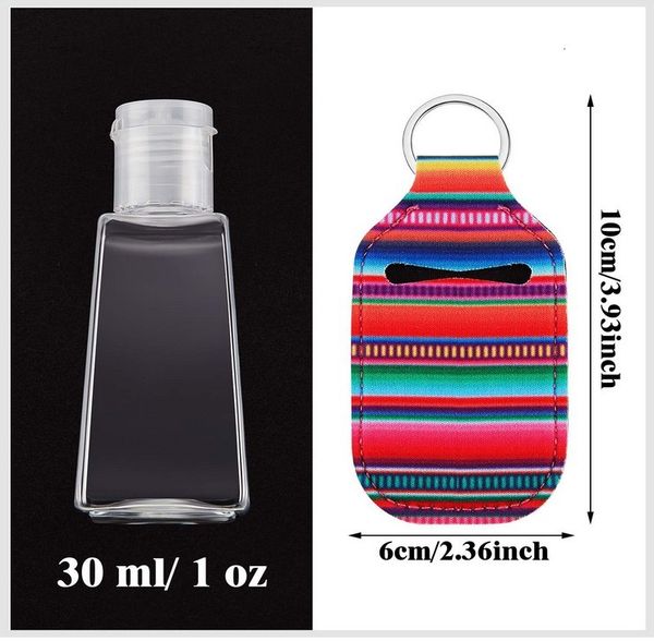 

30 reusable empty cap travel bottles bottle flip ml/ 1 oz empty liquid dispenser keychain holders, Slivery;golden