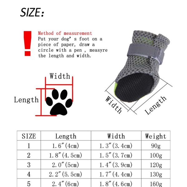 

reflective 4pcs/set waterproof anti-slip pet shoes for small dogs cats chihuahua yorkie thick snow dog boo qyleto