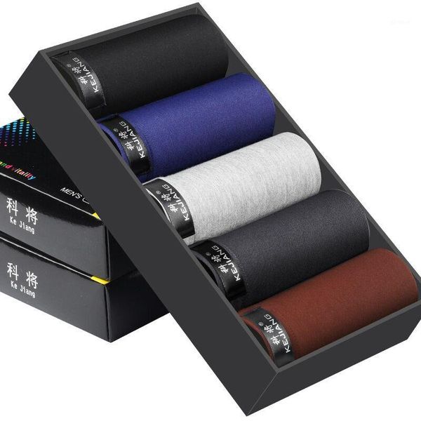 

5 pcs/lot brand boxer mens underwear man breathable solid shorts boxers underpants underwear men lot plus size 4xl 5xl 6xl1, Black;white