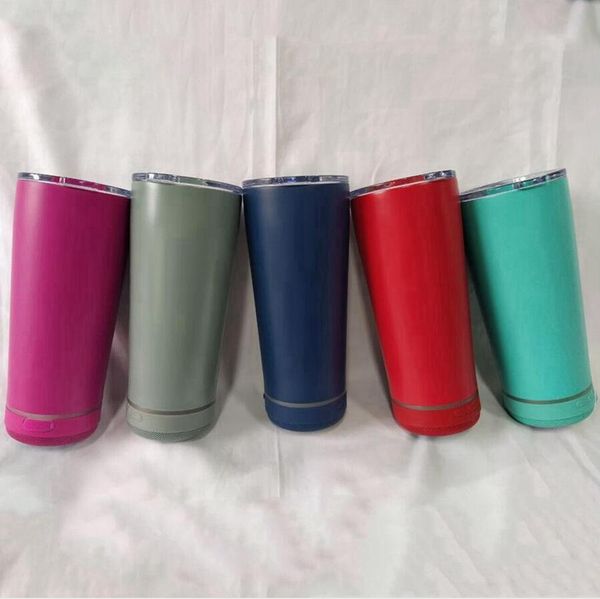 

speaker cup bluetooth outdoor portable waterproof loudspeaker glass milk beer mug wireless smart music with lid tumbler ljjp835