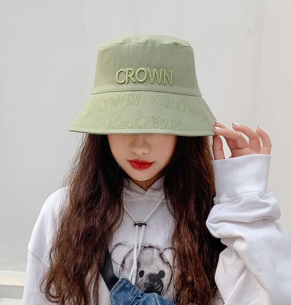 

cokk bucket hat женщины мужчины корейский рыбацкий шляпа вышивка письма летние шляпы для женщин плоские лучшие солнечные шляпы sun hat panam, Blue;gray