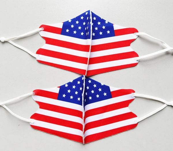 

protection america flag mask face mouth nose cotton reusable washable fashion anti-dust masks dust proof dhl fast delivery