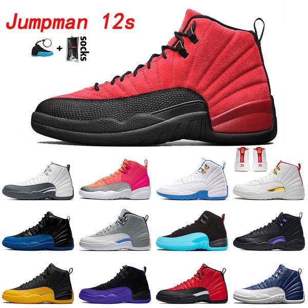 

mens womens basketball shoes 12 12s xii flu game fiba dark concord university gold gym red sport fashion trainers sneakers 7-13