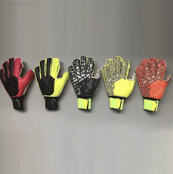 

finger professional soccer ptotection goalkeeper goalie for men kids latex volleyball sports gloves #5-#10
