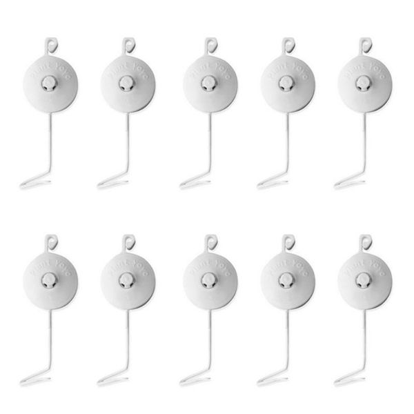 

10pcs smart retractable plant yoyo with ser hydroponics grow support hanger hydroponic for home garden plants grow