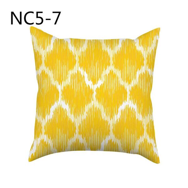 

geometric series yellow decorative pillow cushion covers pillowcase cushions for sofa polyester pillowcover cuscini decorativi tsetymrwg