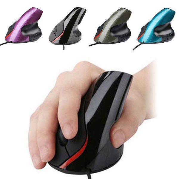 

mice 1 pc wired vertical mouse ergonomic computer gaming 1200 dpi wrist rest mice1