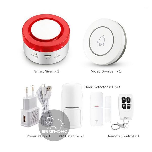 

alarm systems intelligent gateway sound light wifi 3 in1 smart home security system appliance control1