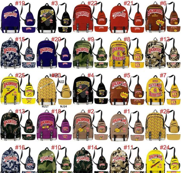 

26styles backwoods purple blue ziplock backpack backwoods purple blue ziplock bags 3pcsset wmtqbh fs270